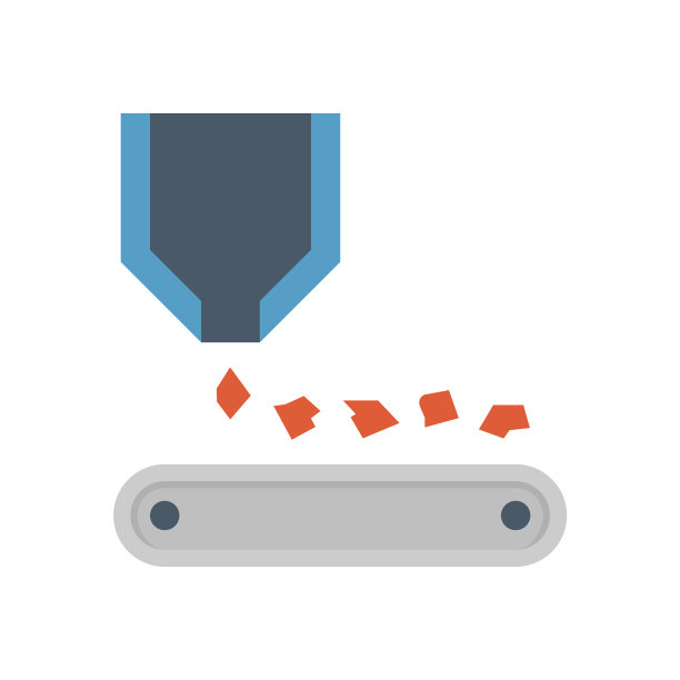 铁矿石生产图标图片下载