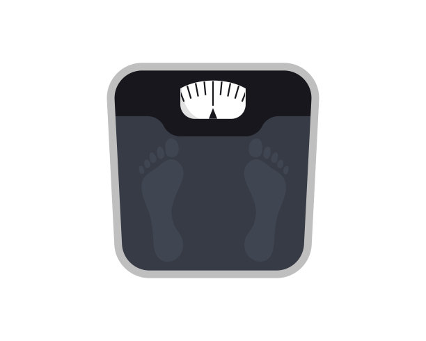 地板鳞片。用于称体重的地秤。长期隔离后的肥胖。控制体重、饮食、增重或减重。浴室体重秤图片下载