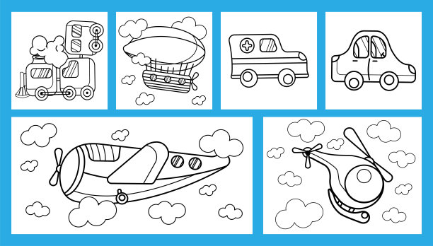 一套儿童用色图片下载