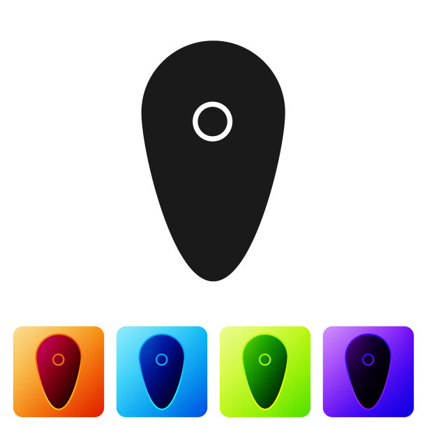 黑色盾牌图标孤立在白色背景图片下载