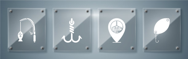 设置钓鱼勺位置钓鱼钓钩图片下载