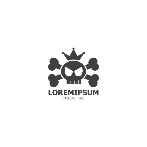 Logo模板骷髅王图片下载