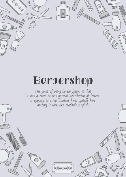 理发店卡05图片下载