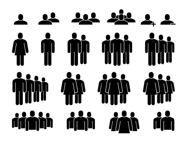 人物图标人类社区群体人群图片下载