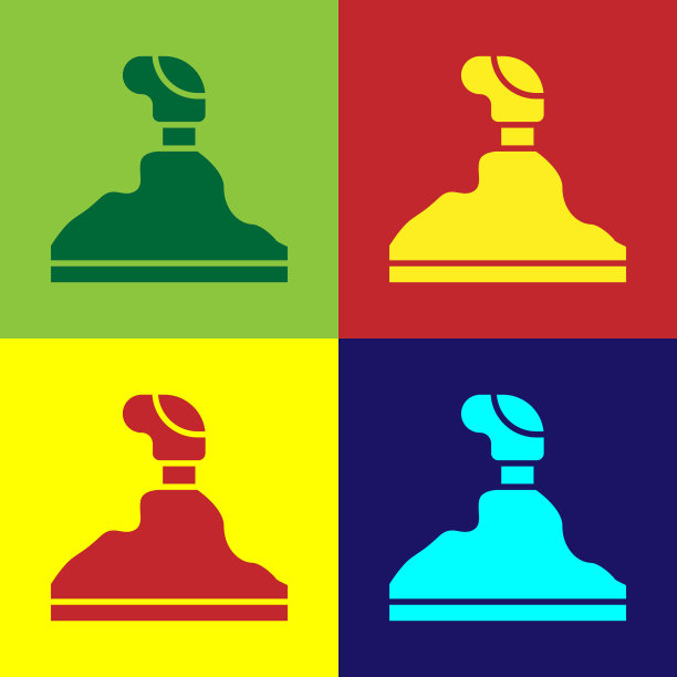 颜色换挡图标隔离的颜色图片下载