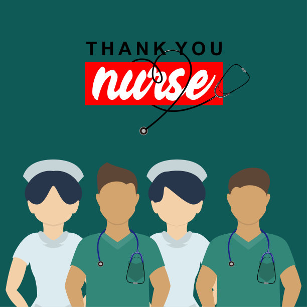 国际护士日设计矢量插图。谢谢你的护士图片下载