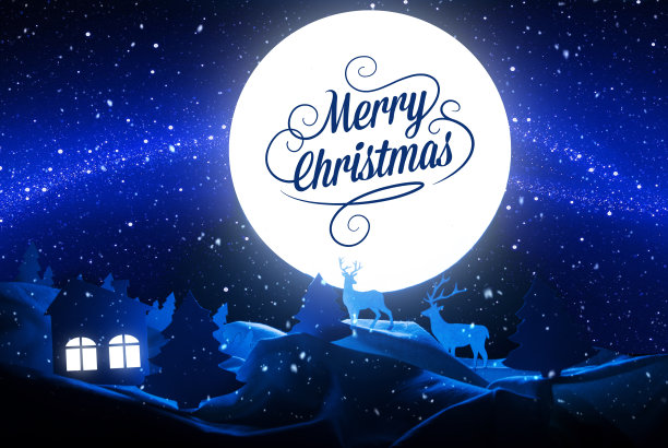 圣诞海报，新年贺卡图片下载