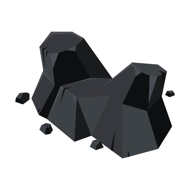 木炭图标卡通图标孤立图片下载