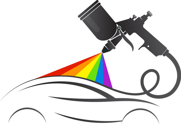 喷枪喷涂汽车服务业务图片下载