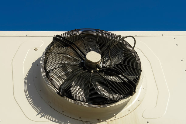 工业空调风扇关闭图片下载