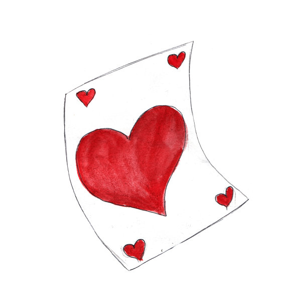 爱丽丝梦游仙境水彩图标孤立的白色背景图片下载