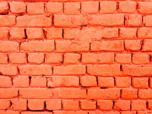 红砖墙素材图片