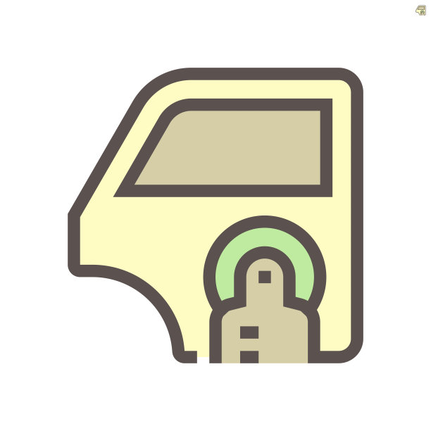 汽车色彩和涂层修复工作矢量图标设计，48x48像素完美和可编辑的笔触。图片下载