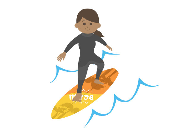 冲浪素材图片