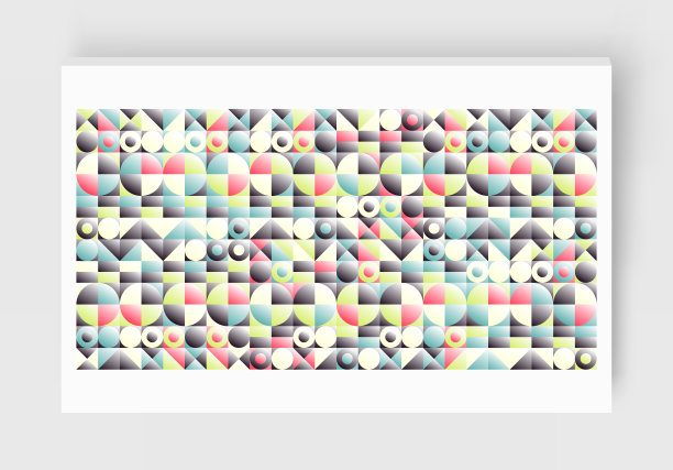 封面设计模板。抽象的几何设计。图案可以作为一个模板用于小册子，年度报告，杂志，海报，演示，传单和横幅。图片下载