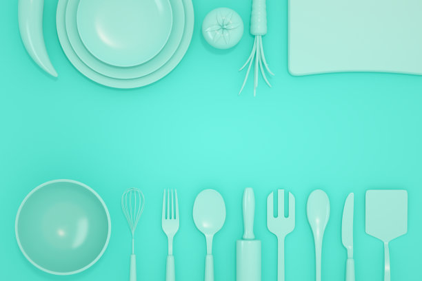 厨房用具，简约设计，自制，食谱图片下载