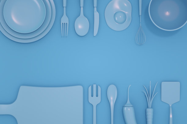 厨房用具，简约设计，自制，食谱图片下载