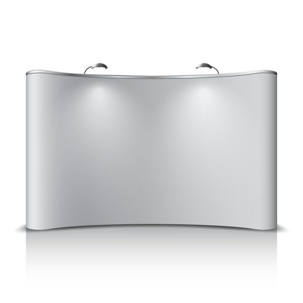 博览会展台模板、展板设计图片下载