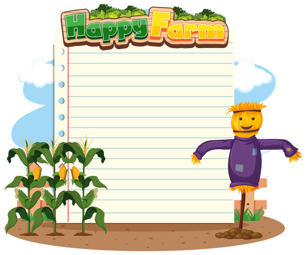 边框框架模板与园艺主题背景图片下载