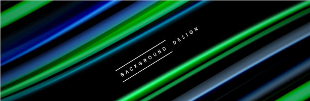 丝绸和流畅的流波海报设计色彩图片下载