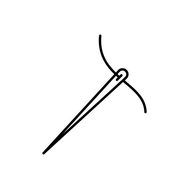 针针针迹平面矢量模板设计流行图片下载