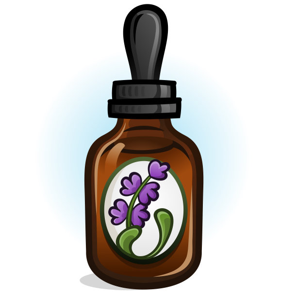 薰衣草精油载体插图图片下载