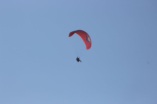 飞行滑翔伞图片下载
