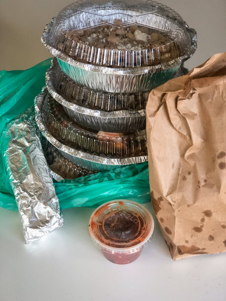 在家避难或隔离期间外出就餐图片下载