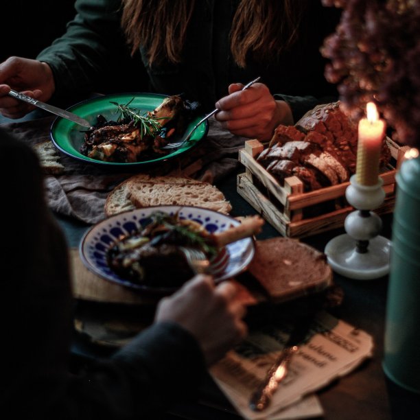 烛光晚餐图片下载