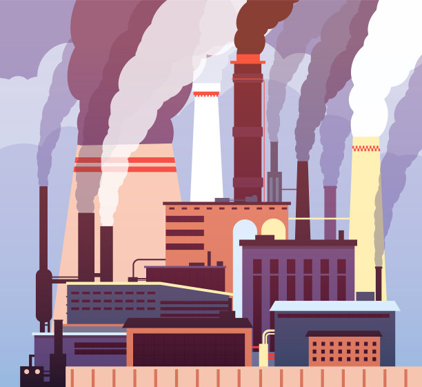 工业污染污染环境图片下载