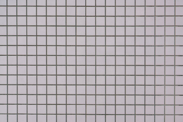 方形砖墙呈乳白色图片下载