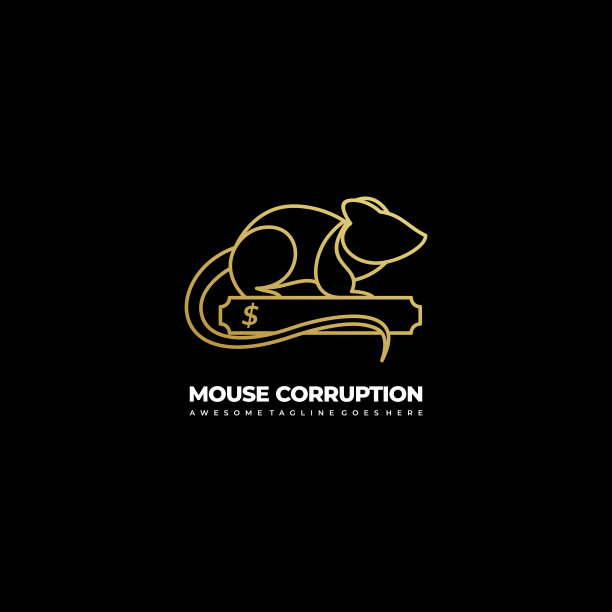 图标鼠标腐败线条艺术风格图片下载