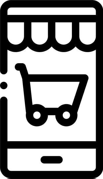 商店应用程序图标轮廓图片下载