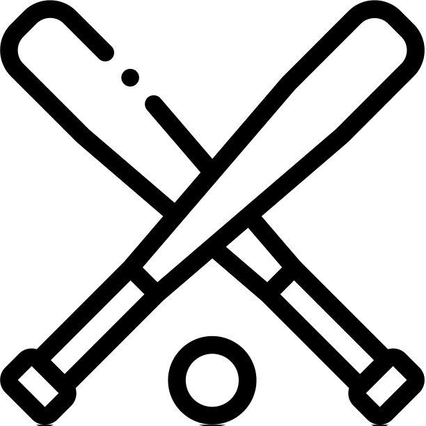 十字位球图标轮廓图片下载