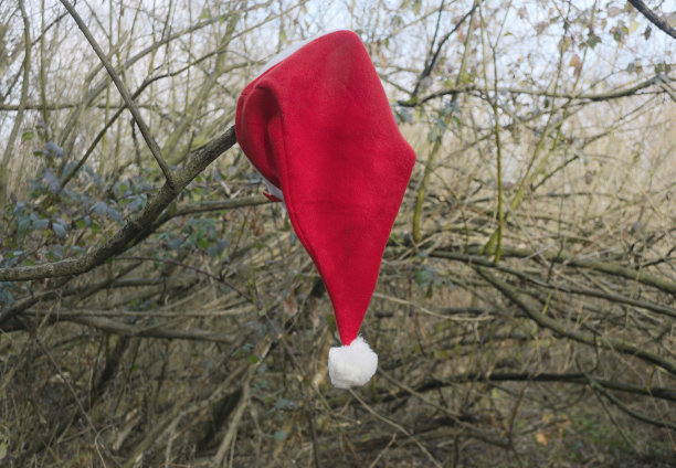 圣诞老人的帽子图片下载