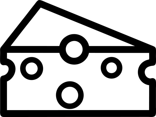 奶酪图标设计标志模板图片下载