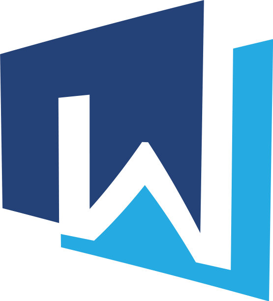 创意字母w标志设计图片下载