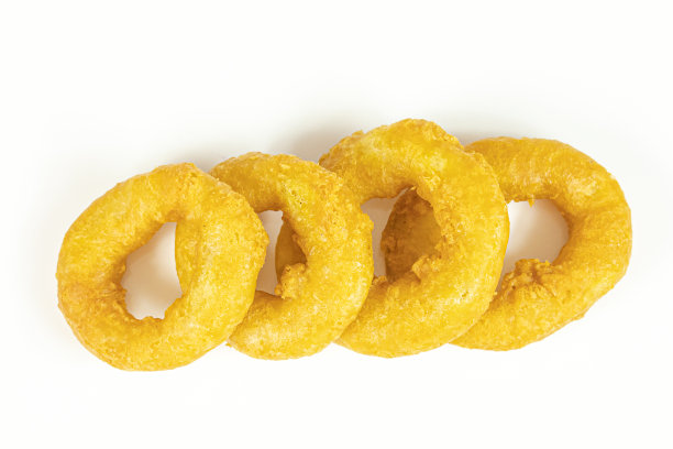 白色背景上的鱿鱼馅饼图片下载