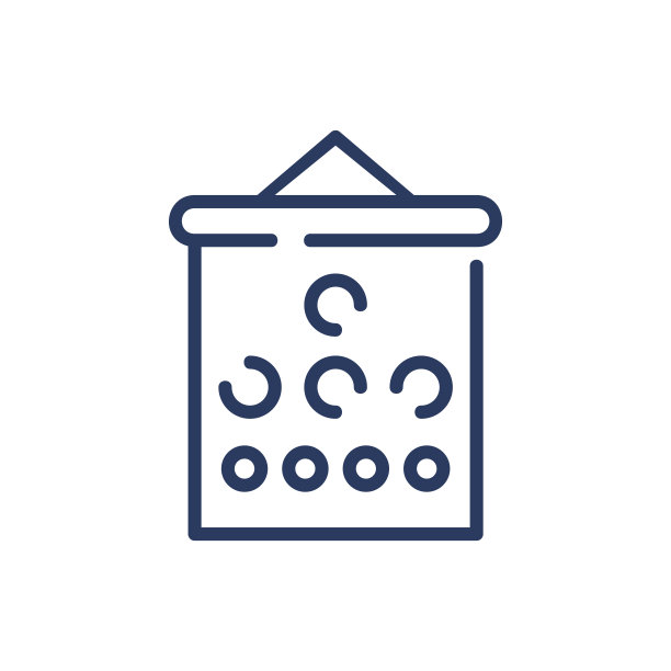 视力表细线图标图片下载