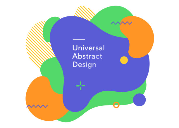 圆形彩色水渍图片下载