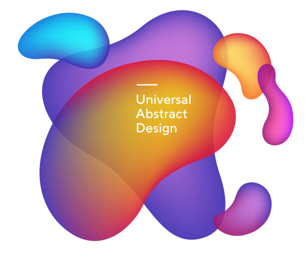 彩色抽象液滴图片下载
