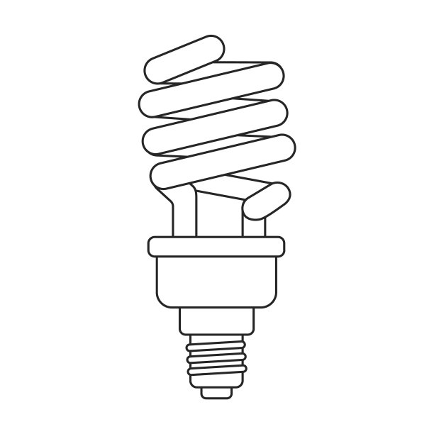 电灯iconline图标图片下载