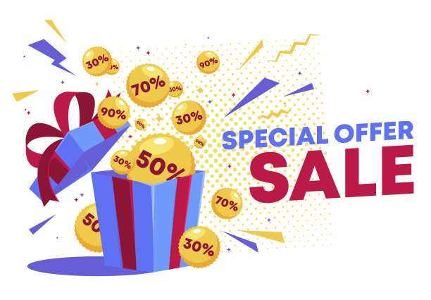 打开带有闪亮贴纸的礼品盒图片下载