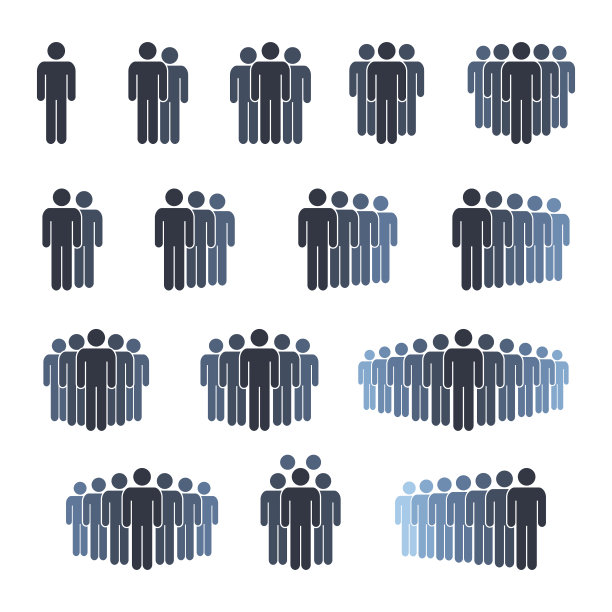 工作组与领导标志设置，人组图标图片下载