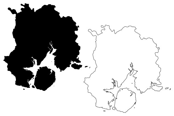 厦门城市地图图片下载