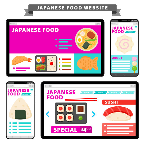 日本食品的网站图片下载