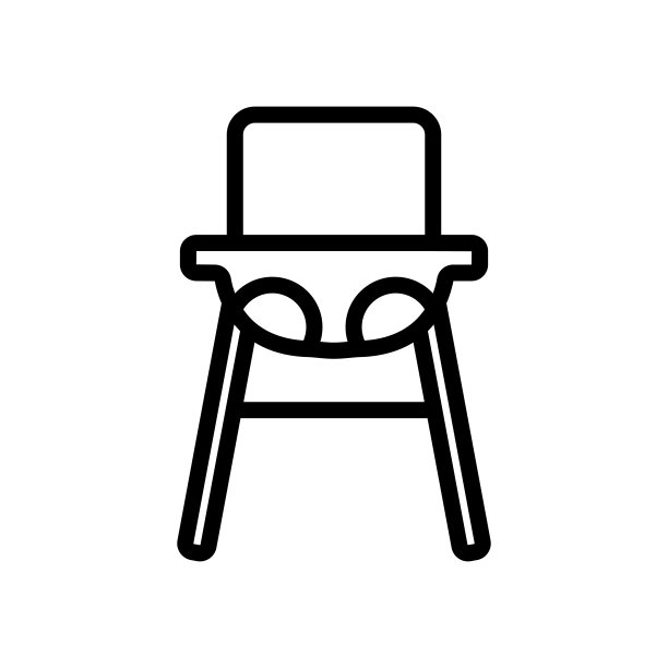 吊椅供饲料图标矢量轮廓图片下载