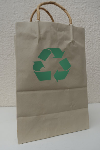 可回收的购物纸袋图片下载