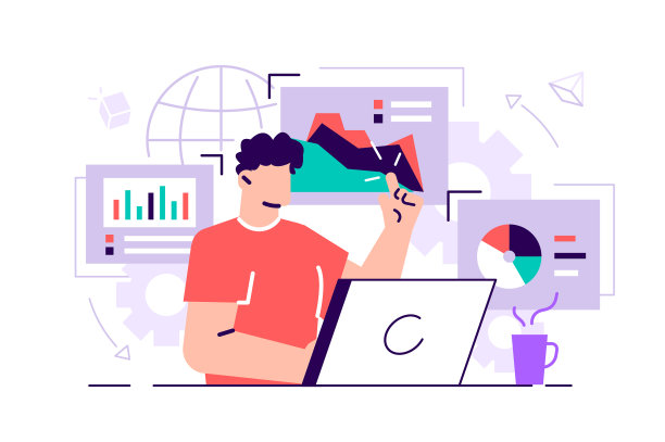 女办公室职员正在学习图片下载