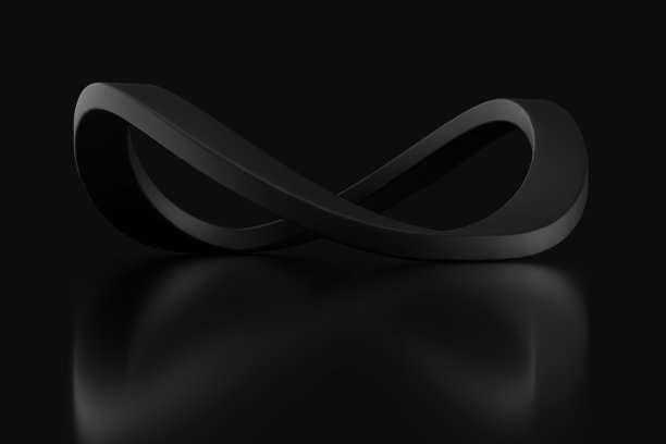 3D无限符号(带有剪切路径)图片下载